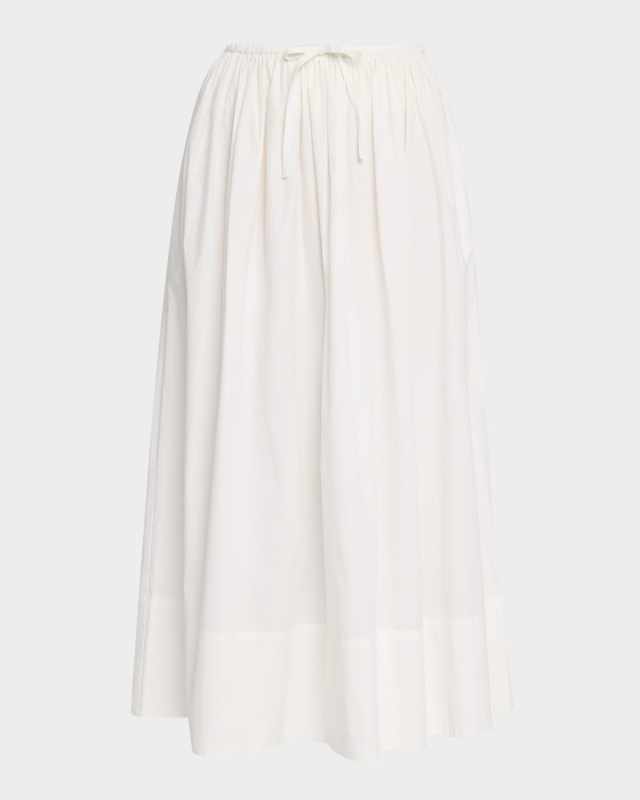 Noelle Poplin Maxi Skirt